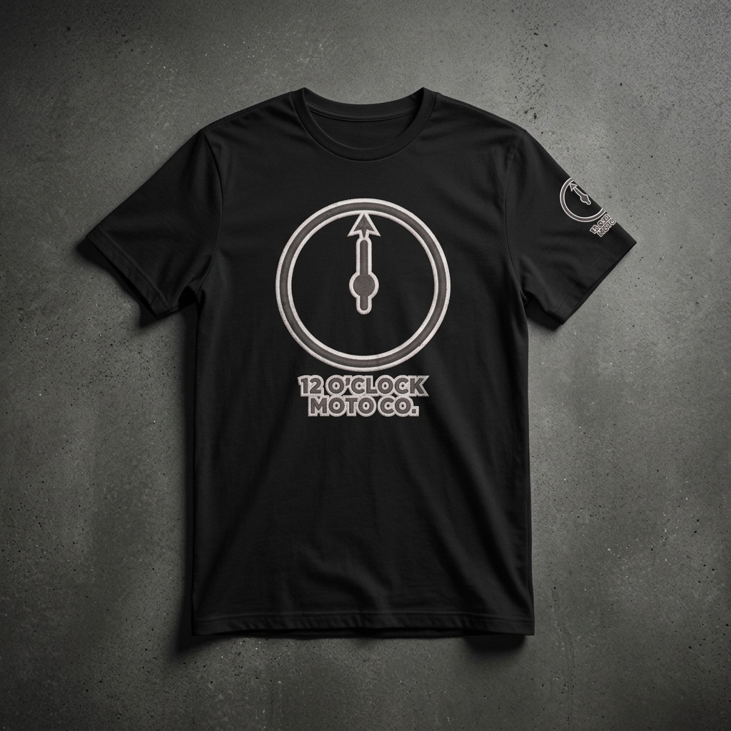 MOTO CO. 3D CREST TEE